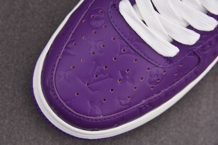 nike low air force 1 x purple