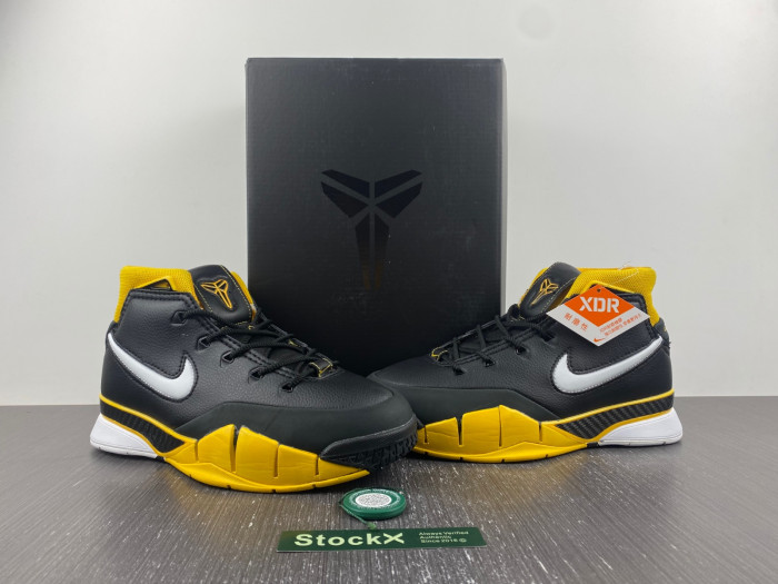 nike kobe 1 protro black maize aq2728-003