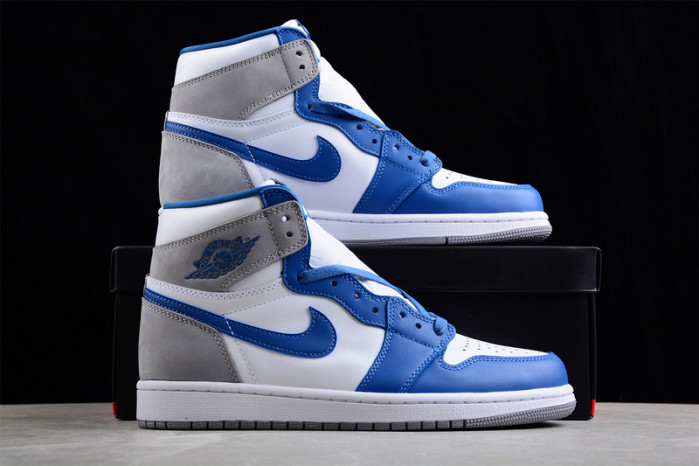 air jordan 1 high og "true blue" dz5485-410