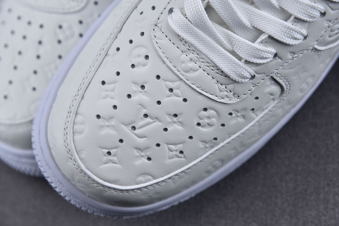 nike low air force 1 x white