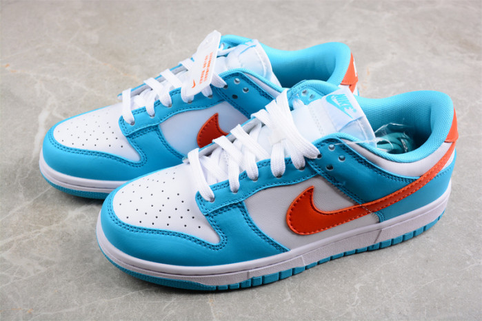 nike dunk low "miami dolphins" dv0833-102
