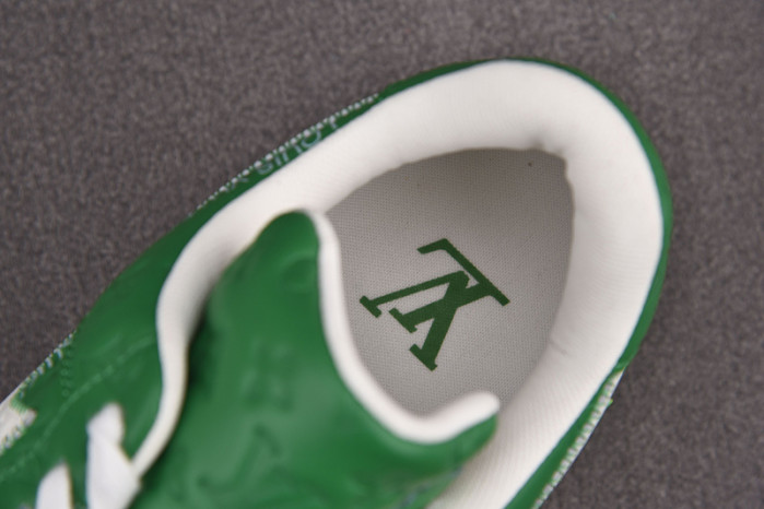 nike low air force 1 x green