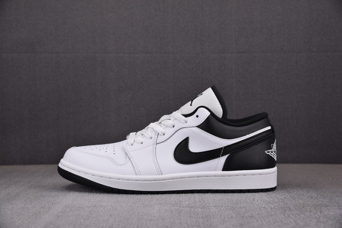 air jordan 1 low white black 553558-132