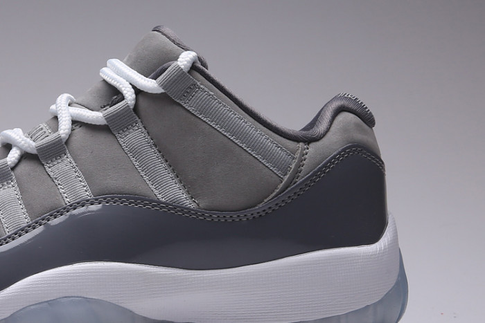 air jordan 11 low cool grey 528895-003