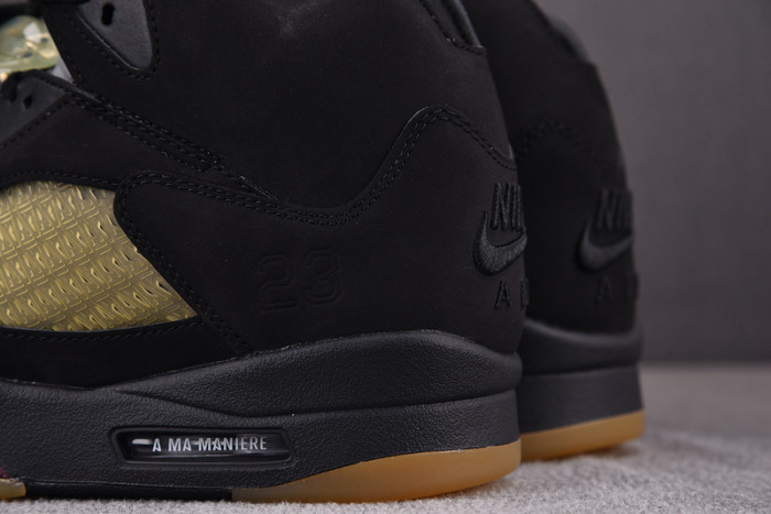 a ma maniére x air jordan 5 “black” fd1330-001