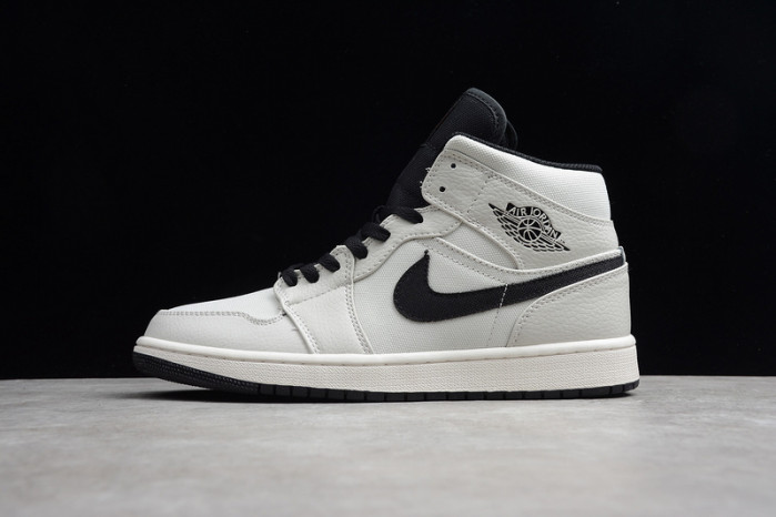 air jordan 1 mid canvas 852542-002