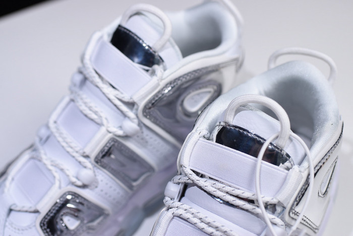 nike air more uptempo white Ch*0me blue tint 917593-100