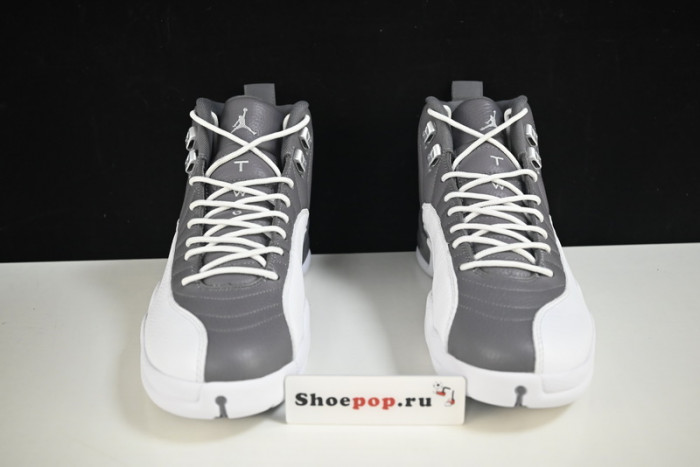 air jordan 12 stealth/white-cool grey ct8025-610