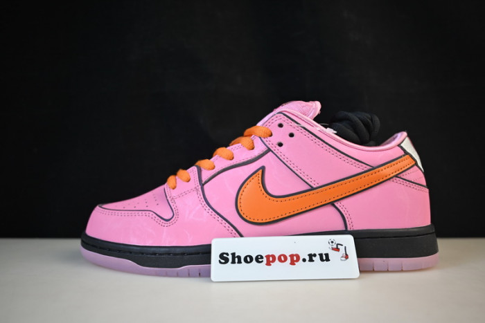the powerpuff girls x nike sb dunk low blossom fd2631-600