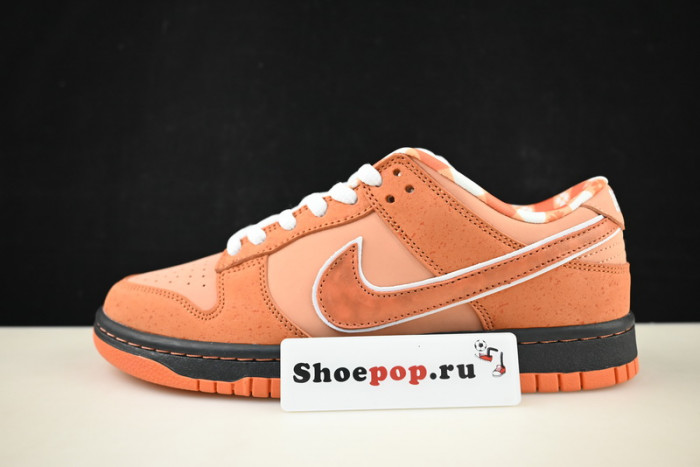 nike sb dunk low concepts orange lobster fd8776-800