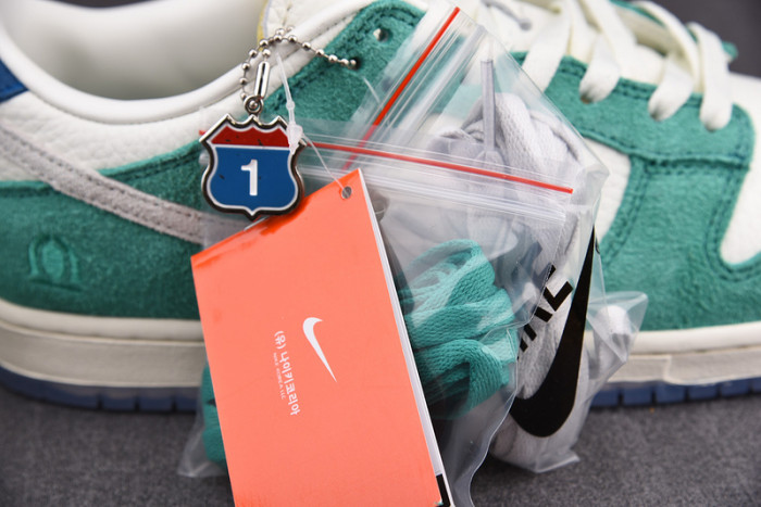 nike dunk low kasina neptune green cz6501-101