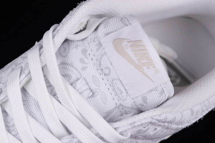 nike dunk low white paisley dj9955-100