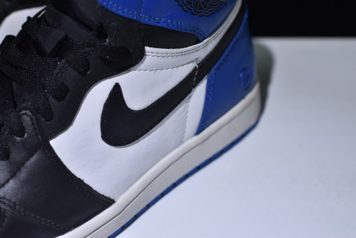 air jordan 1 retro “fragment” black/sport royal-white mens 716371-040