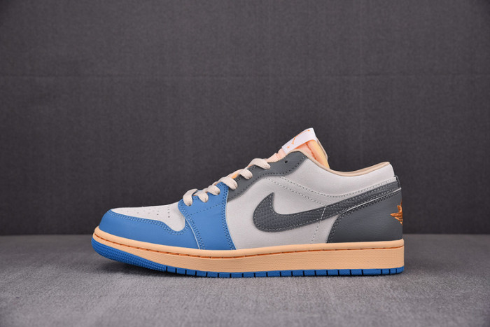 air jordan 1 low vintage unc grey dz5376-469
