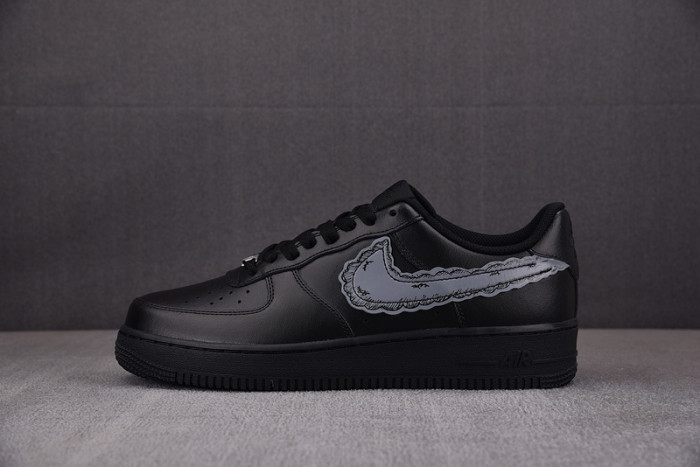 nike air force 1 low 07 triple black cw2288-001