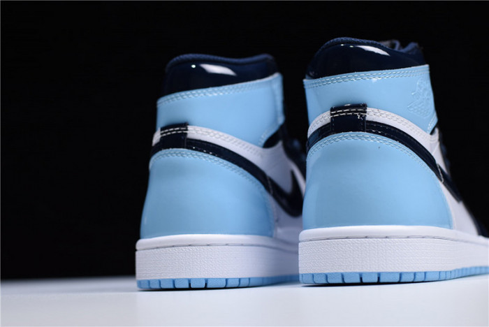 air jordan 1 unc patent leather cd0461-401
