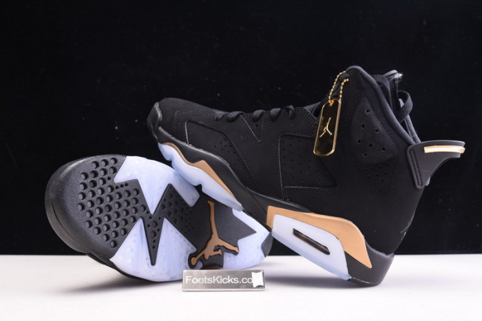 air jordan 6 dmp defining moments 2020 black gold ct4954-007