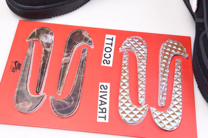 travis scott nike air force 1 black aq4211-001