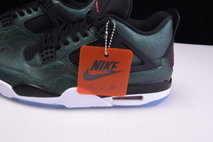 air jordan 4 green laser aj4-1043515