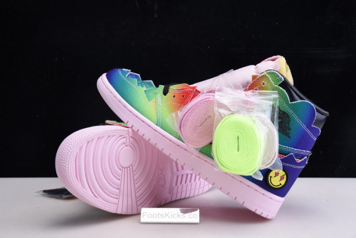 air jordan 1 retro high og "j balvin" multi-color dc1786-125
