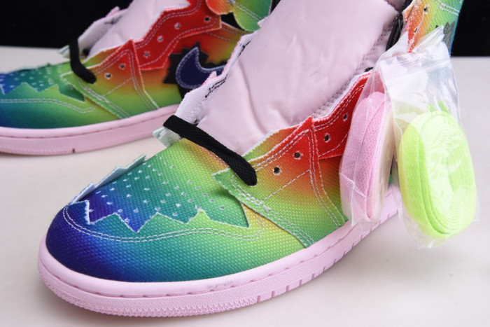 air jordan 1 retro high og "j balvin" multi-color dc1786-125