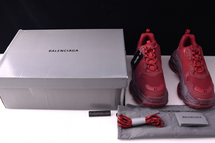 triples trainer clear sole sneakers 3000008