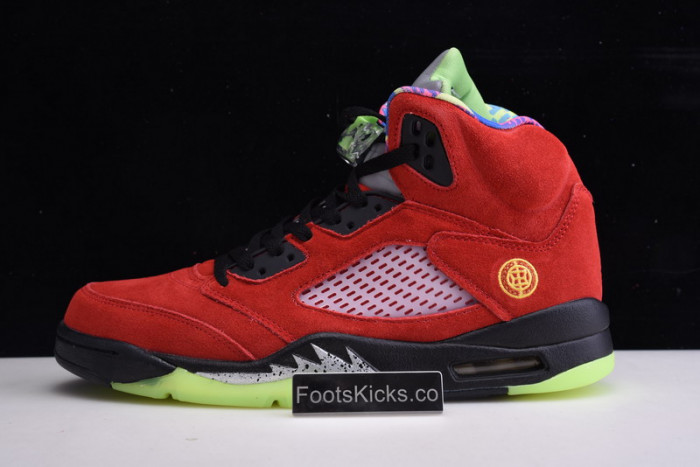 air jordan 5 solar orange what the cz5725-700