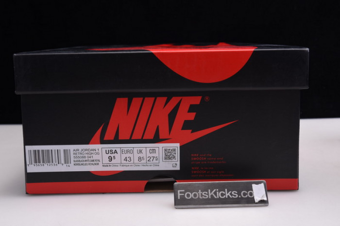 air jordan 1 high og game royal toe 555088-041