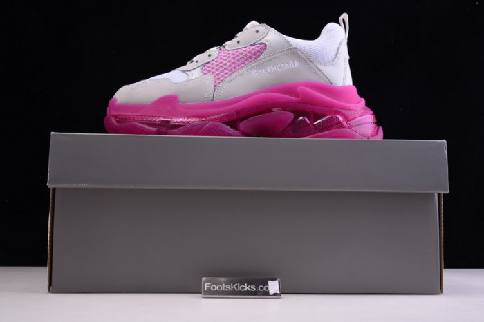 triples trainer clear sole sneakers 3000016