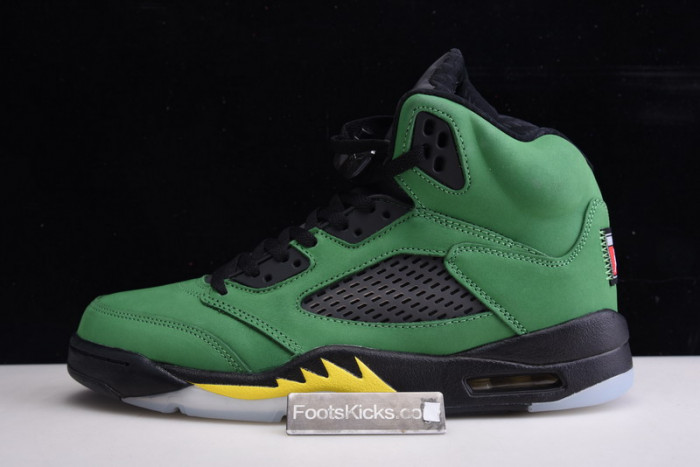 air jordan 5 “oregon ducks” ck6631-307
