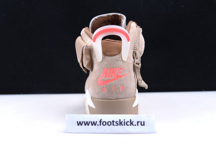 travis scott x air jordan 6 “british khaki ” dh0690-200