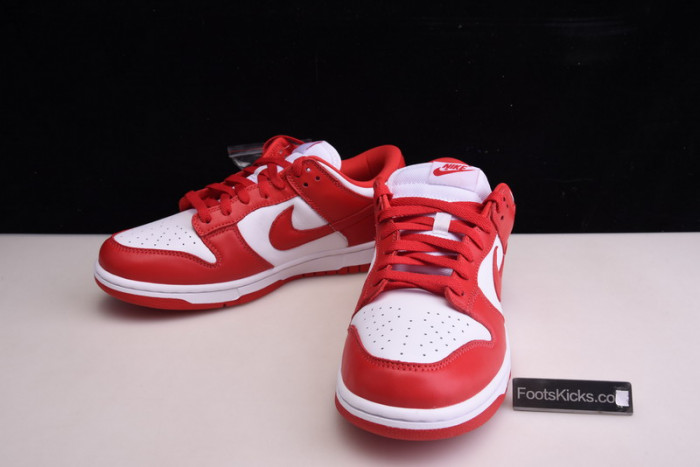 nike dunk low university red cu1727-100