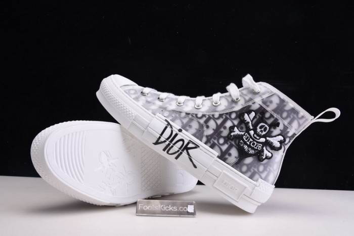 b23 oblique high top sneakers white t004801-1070