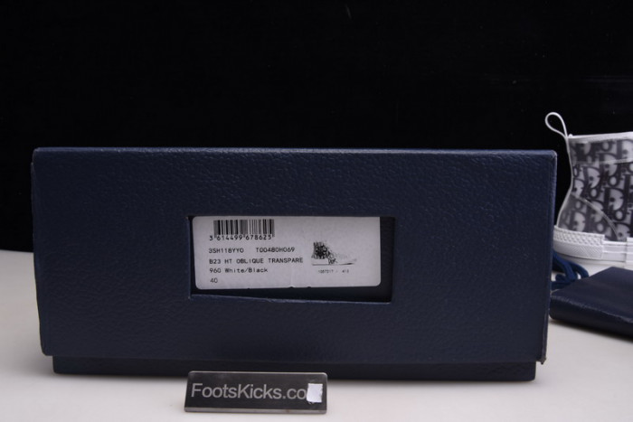 b23 oblique high top sneakers white t004801-1070