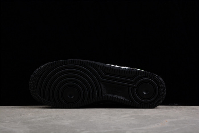 nike low air force 1 x white black