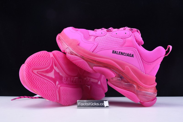 triples trainer clear sole sneakers 3000014