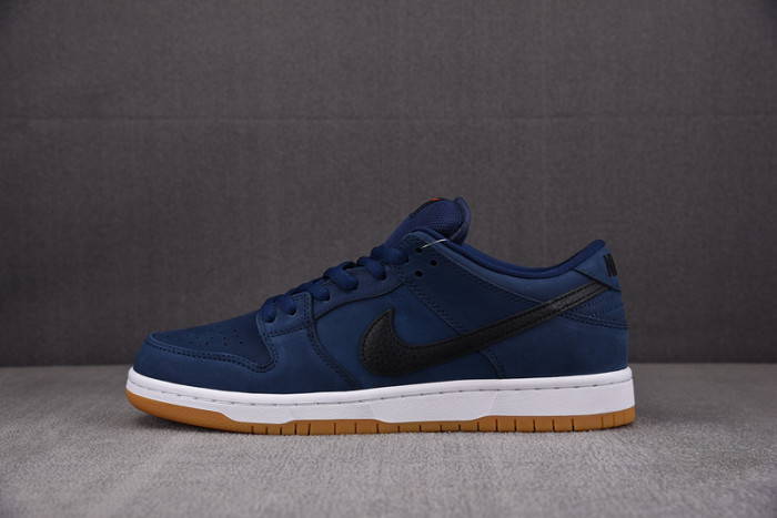 nike sb dunk low navy black gum cw7463-401