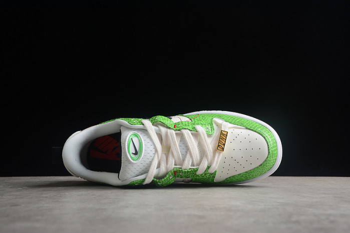 nike dunk low disrupt 2 just do it snakeskin green dv1491-101