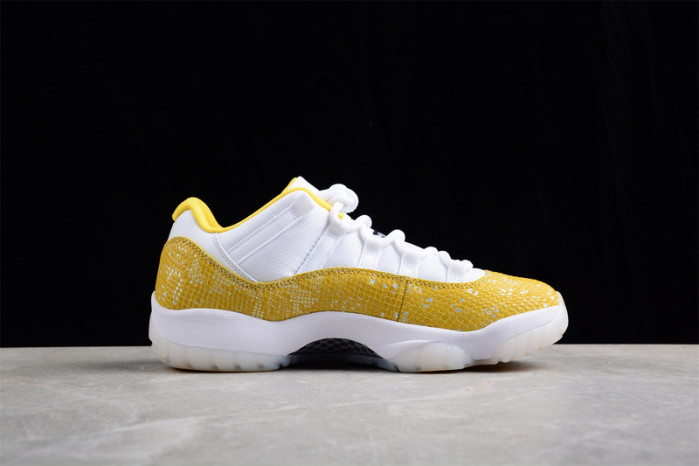 air jordan 11 low “yellow snakeskin” ah7860-107