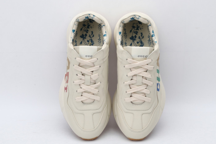 g*u*i rhyton vintage trainer sneaker 500876 drw00 9522