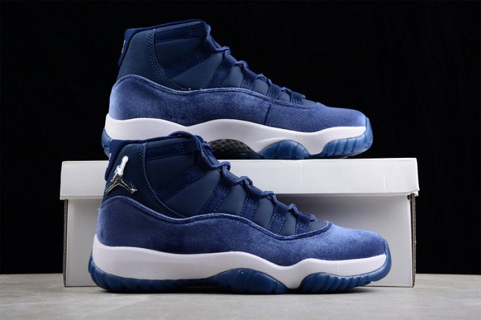 air jordan 11 wmns "midnight navy" ar0715-441