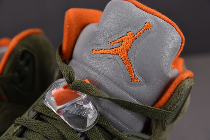 air jordan 5 retro "olive" dd0587-308