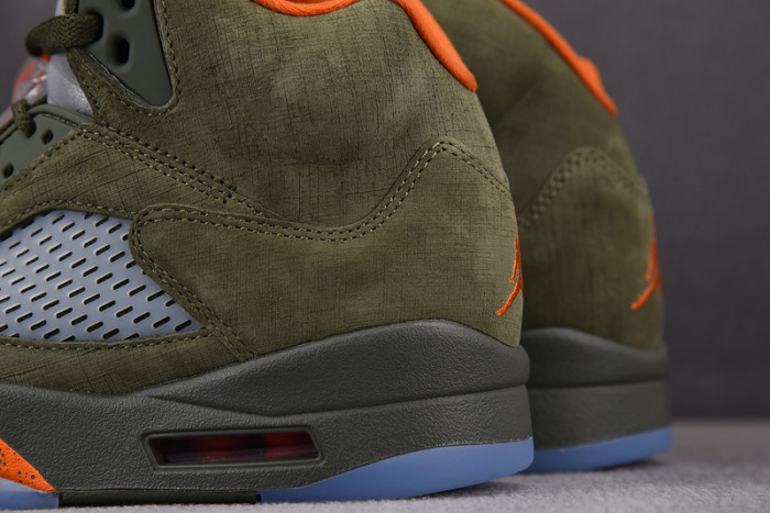 air jordan 5 retro "olive" dd0587-308