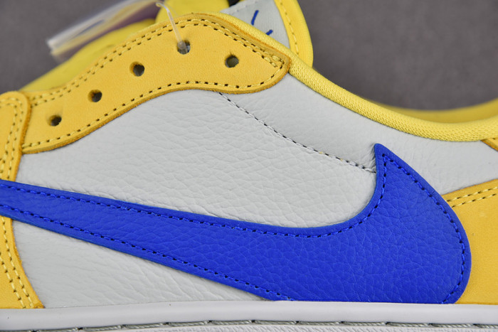 travis scott air jordan 1 low og canary dz4137-700