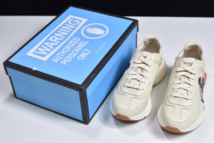 g*u*i disney x rhyton vintage trainer sneaker 498916 a9l00 9522