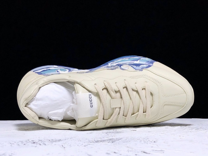 g*u*i rhyton vintage trainer sneaker 576965 drw00 9534