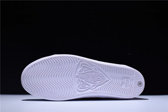 g*u*i ace embroidered low-top sneaker with logo