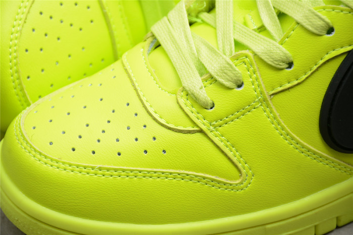 nike dunk high ambush flash lime cu7544-300