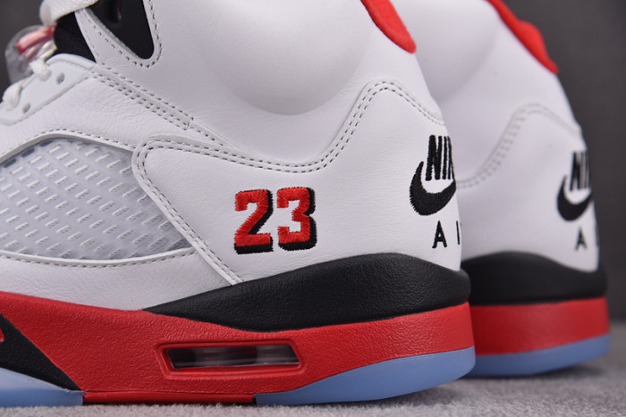 Jordan 5 Retro Fire Red Black Tongue (2025) HQ7978-101