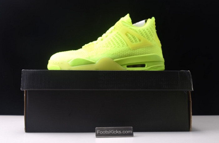 air jordan 4 flyknit volt aq3559-700
